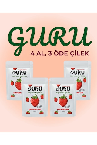 Guru  Çilek Kurusu 4'lü