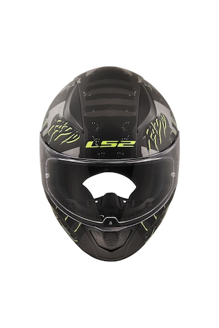 Ls2 Rapid 2 Pirates Kapalı Kask Titanyum