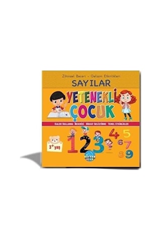 Yetenekli Çocuk Zihinsel Beceri ve Gelişim Etkinlikleri 6 Kitap - Safkan Kids