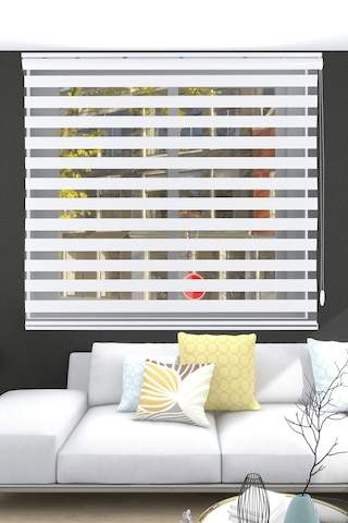 As Perde Dar Pliseli Zebra  Perde