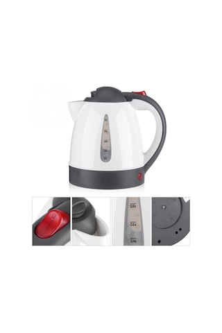 Yerli Üretim 12v 1 Lt Oto Su Isıtıcısı Araç İçi Su Isıtıcı Kettle