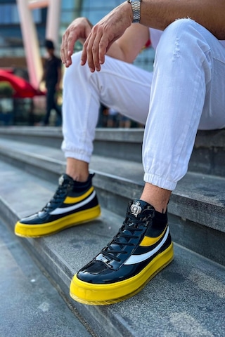 Ch973 Majesty Srt Erkek Bot Sarı Çok Renkli