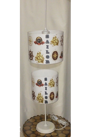 Denizci Yelkenli Gemili Dümen Çapa Pusula Genç Odası Çocuk Odası