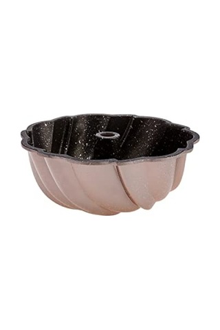 Metalik Pudra Döküm Kek Kalıbı - Dayanıklı Ve Şık 26 Cm