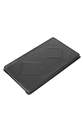 Kuzine Soba Altlığı Siyah Mat İzocamlı