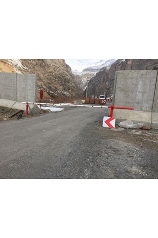 Santiye Ve Otopark Bariyeri Demir- Manuel Kumandalı Toplam 7Mt