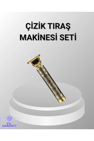 Şarjlı T Bıçaklı Saç Ve Sakal Tıraş Makinesi 3 Başlıklı, Güçlü Motorlu, 2 Saat Kullanım Diğer