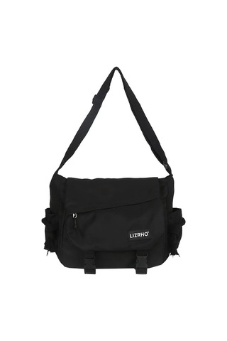 Cordial Büyük Kapasiteli Nylon Sırt Çantası - Şık Günlük Çapraz Çanta Beyaz Beyaz