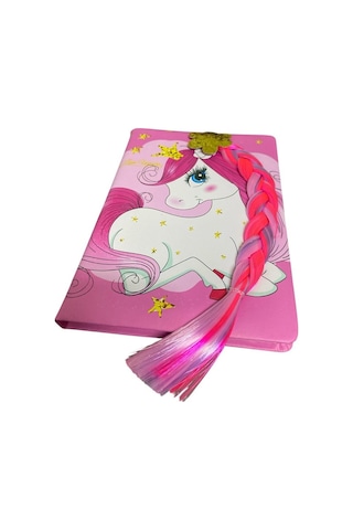 20 Cm Cizgili Hatıra Anı Defteri 5470 Pembe - Mor