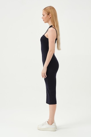Quhox Kadın Askılı Elbise Kaşkorse Lacivert