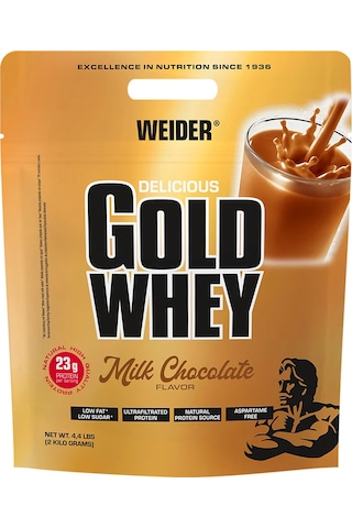 Weider Gold Whey Protein Low Sugar 2 Kg 66 Servis