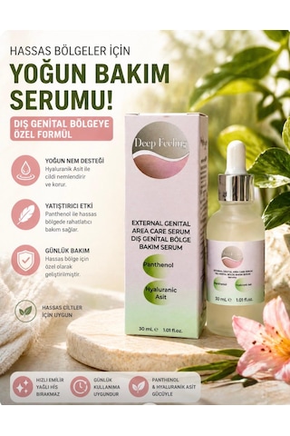 Deep Feeling Dış Genital Bölge Serumu 30 ML