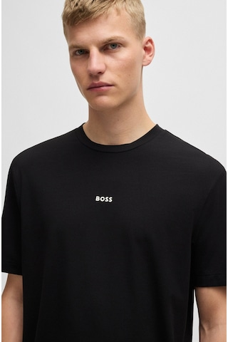 Hugo Boss Erkek T-shırt 50473278-001 50473278-001 Siyah Siyah