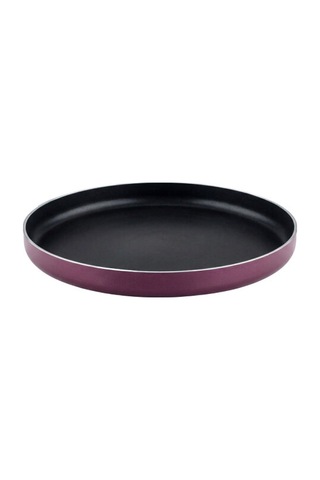 Arzu Çelik 30 Cm Granit Pizza Tepsisi - Mürdüm Çok Renkli