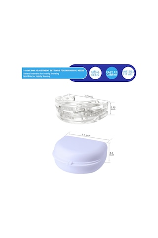 Sones Diş Tepsisi Ayarlanabilir Isırma Uyku Yardımı Anti-horlama Diş Beyazlatma Sporcu Diş Telleri Beyaz