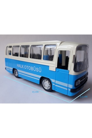 Yolcu Otobüsü Oyuncak Halk Otobüsü Far Işık Ses Kapılar Açılır