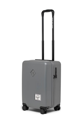 Herschel Heritage Hardshell Darbeye Dayanıklı Tekerlekli Kabin Boy Valiz 35 L Koyu Gri