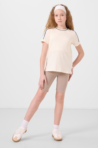 Tommylife Standart Fit Basic 3lü Paket Siyah-haki- Koyu Bej Kız Çocuk Tayt - 75188 Siyah-haki-koyu Bej