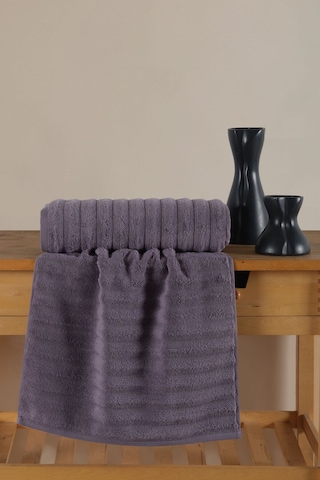 Varol Wave Serisi Premium Micro Cotton Banyo Havlusu 80x150cm Mor/80x150cm Mor