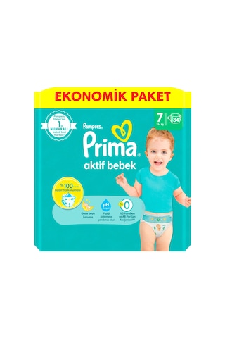 Prima Bebek Bezi 7 Beden 15+ KG Fırsat Paketi 34 Adet