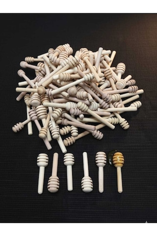 Ahşap & Tahta 50 Li Magnet İçin Mini Bal Kaşığı Klasik 6,5 Santim Magnet,düğün,nişan,kına,dekorasyon