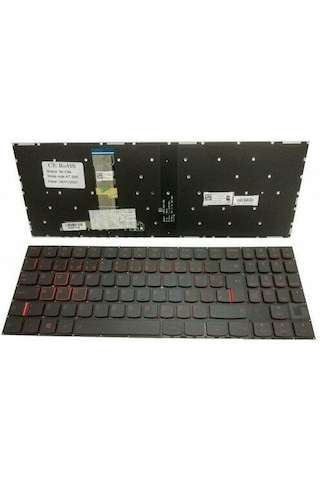 Lenovo Uyumlu Legion Y520 Ledli Notebook Siyah Q Klavye Tuş takımı