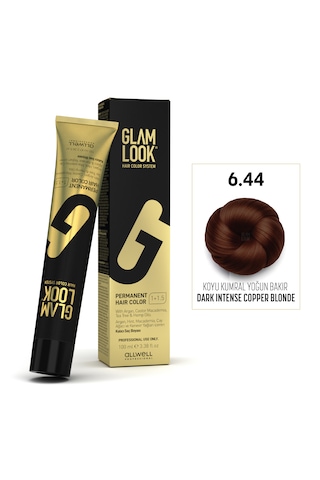 Glamlook Kalıcı Saç Boyası 100 Ml Koyu Kumral Yoğun Bakır 6.44