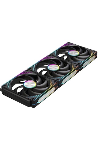 Daryun Dy-wl99 Wıreless 3x120mm Siyah Yüksek Kasa Fanı Fan 120mm