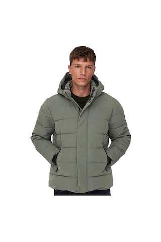 Only Onscayson Puffa Otw Erkek Ceket 22019598 Gri-gri Gri