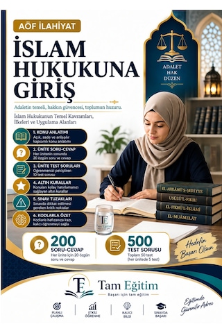 Aöf İlahiyat 2. Yarıyıl Tam Paket 6 Kitap