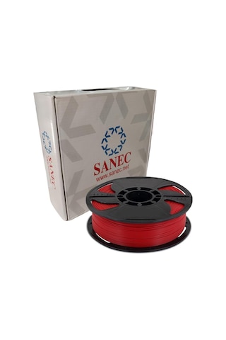 SANEC Filament PLA + 1.75mm 1 Kg Plus - Kırmızı