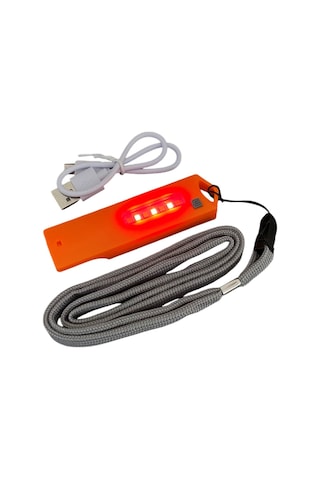 Evolite Onelight Led Işıklı Şarjlı Düdük - Turuncu