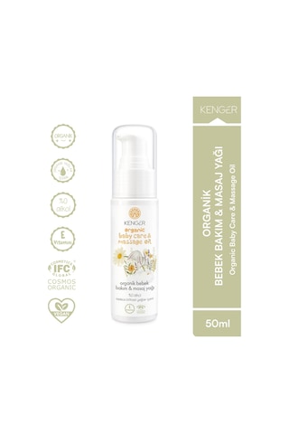 Organik Bebek Bakım & Masaj Yağı 50 Ml