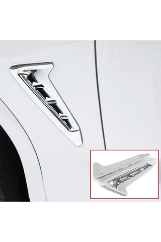 Youtek Bmw X3 G01 2018-2021 Kromlu Plastik+paslanmaz Çelik Karbon Fiber Yan Ç挡泥板 Hava Çıkışı Kapak Koruyucu Dekoratif Trim 1 Çift