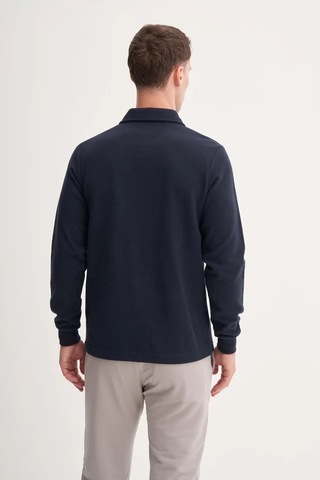 Cazador Caz 56460 Selanik Polo Yk. Sweat Erkek Lacivert 26kc56460-420