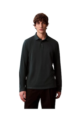 Calvin Klein Lv040em909 Ls Supima Cotton Solid Erkek Polo Tişört Yeşil