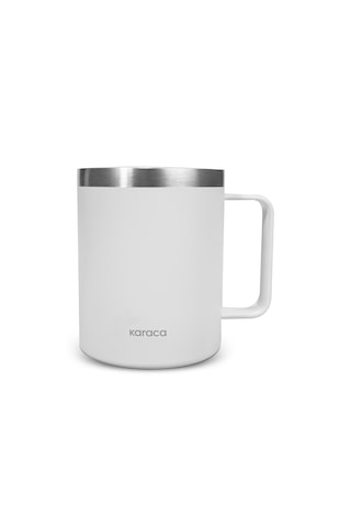 Karaca Thermal Çelik Mug 350 Ml Beyaz