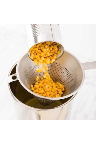 Biradlı Brd-500f Çin Külahı Süzgeç 18 Cm Çelik