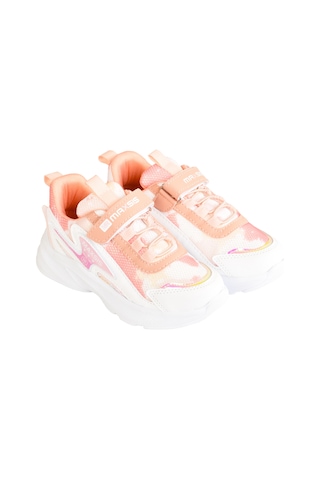 Minibonito Kız Çoçuk Çırt Bağcıklı Termo Taban Günlük Sneaker Somon