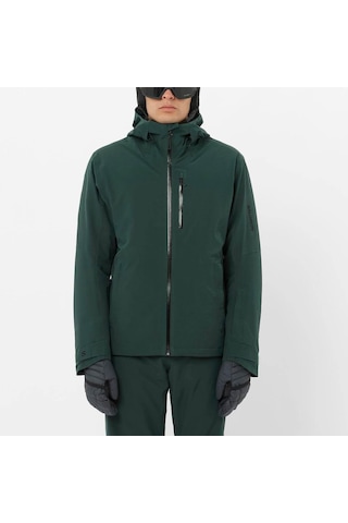 Salomon Hıghland Jacket M Erkek Green Gables// Kayak Ceketi Lc2602700 Haki