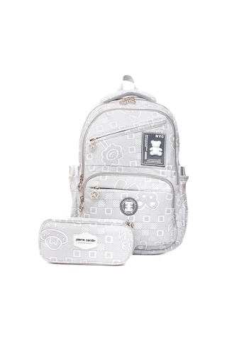 Pierre Cardin Okul Çanta Seti Pcset07pc1773501-gri Gri