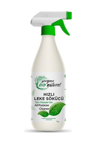 Penguen Bio Naturel Çok Amaçlı Hızlı Leke Sökücü Sprey 12 x 1 L