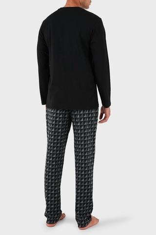 Emporio Armani Erkek Pijama Takımı Em000611 Af14994 Mc273 Siyah Siyah