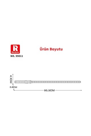 Reobrix 99011 Işın Kılıcı Yeşil Yaratıcı Yapı Blok Seti Building Blocks Lightsaber - 578 Parça