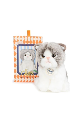 Bon Ton Toys B.t. Chaps Amelie The Scottisch Fold Kutulu Peluş Oyuncak 17 Cm - 7'' 32179010 Gri