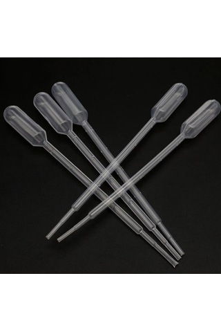 Damlalık - Plastik Pastör Pipet - 1 Ml - 500 Adet/kutu - Polietil