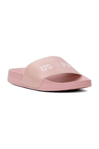 U.s. Polo Assn. 101984305 5m Arwen 5fx Kadın Düz Terlik Pudra Pudra