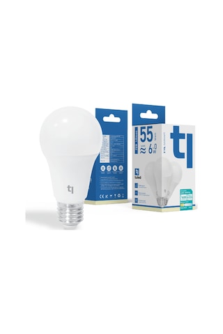 Redeem A60A E27 Led Ampul, Titreşimsiz, Göz Konforu, 728 Lümen, Doğal Beyaz, 4000 Kelvin