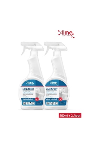 Limeexpert Tuvalet Kireç Sökücü ve Leke Düşmanı Limon Asidi İle Etkili Temizlik 2 x 750 ML