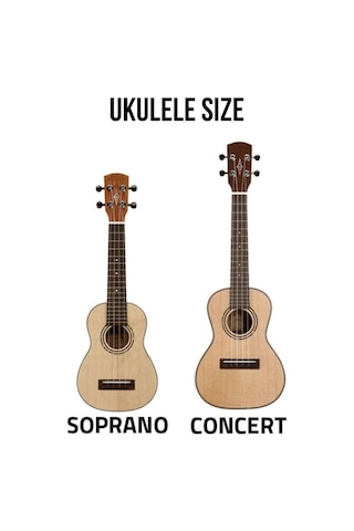 Puka Soprano Ukulele Pk-250s Ukulele Kılıf+pena Hediye